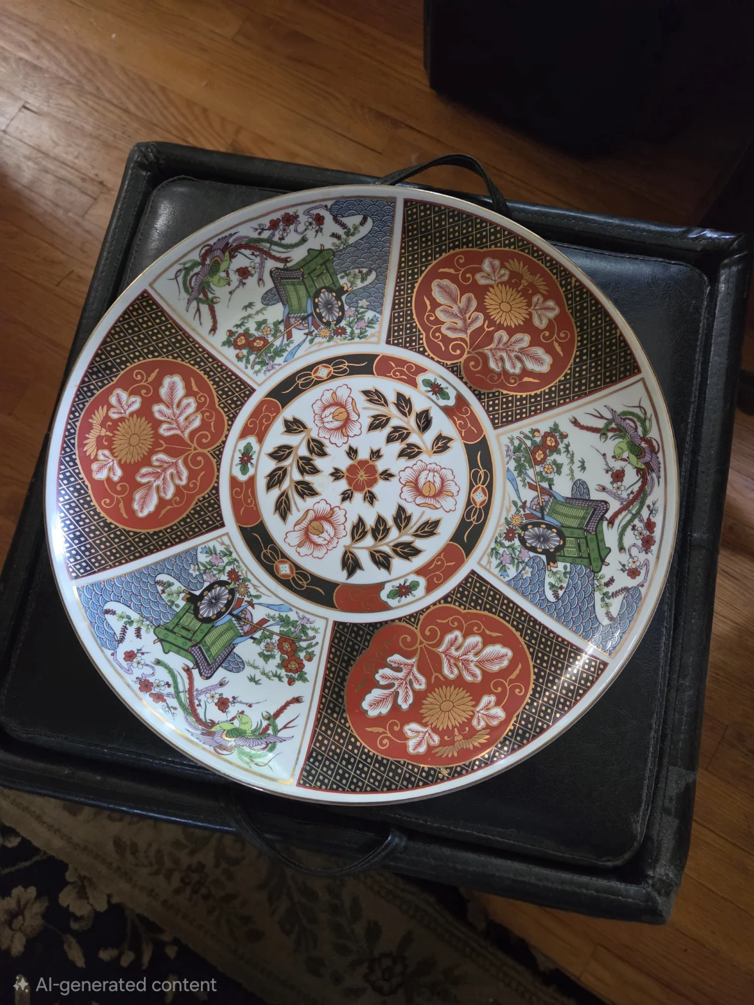 Japanese Imari decorative plate