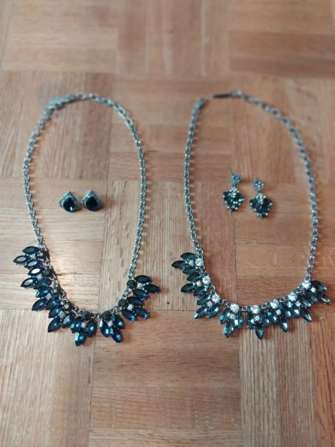 Two Statement Necklace and Earring Sets