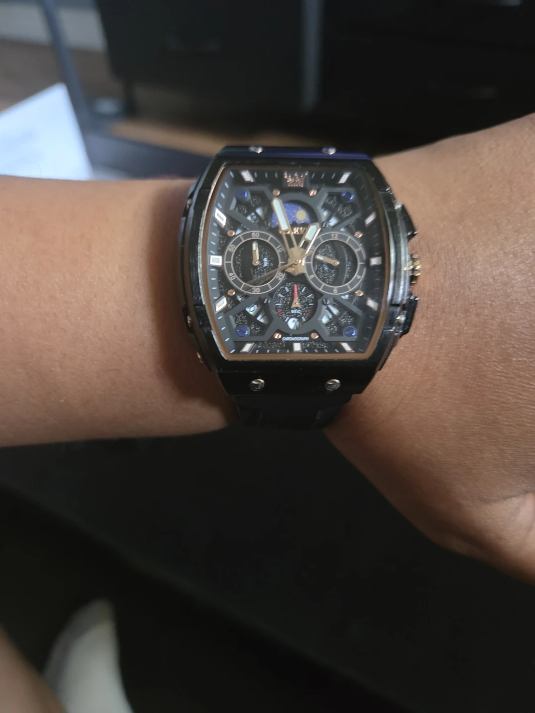 Olevs Chronograph Watch