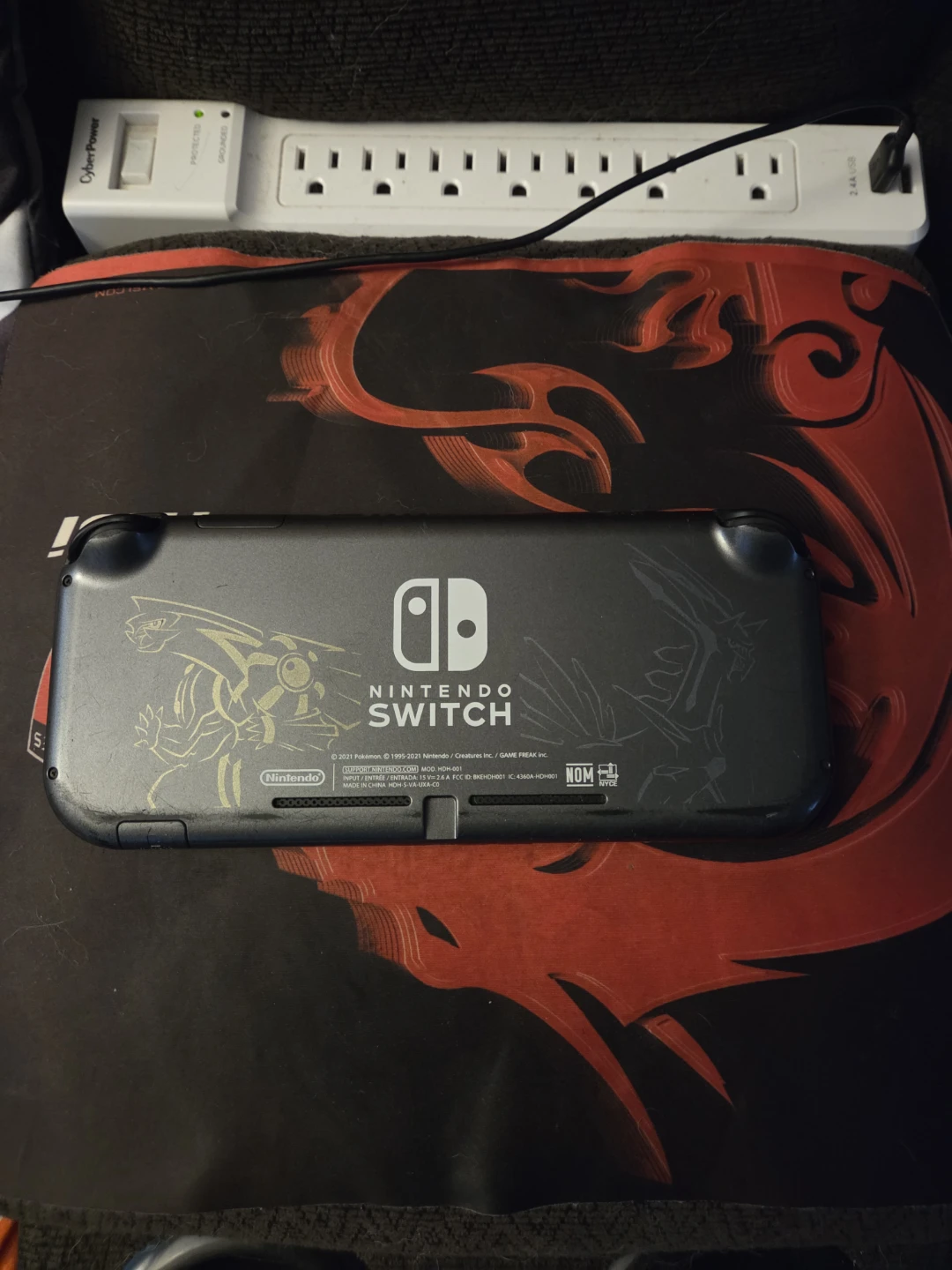 Nintendo Switch Lite Dialga & Palkia Edition with Case - photo 2
