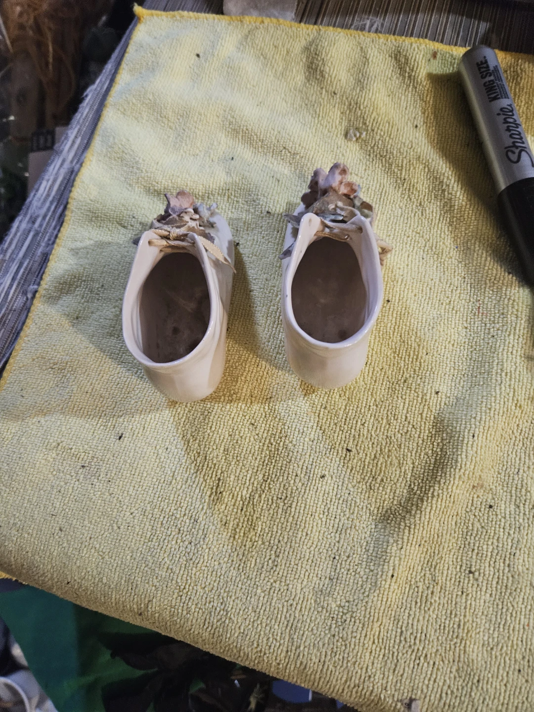 Vintage Ceramic Decorative Shoes - photo 5