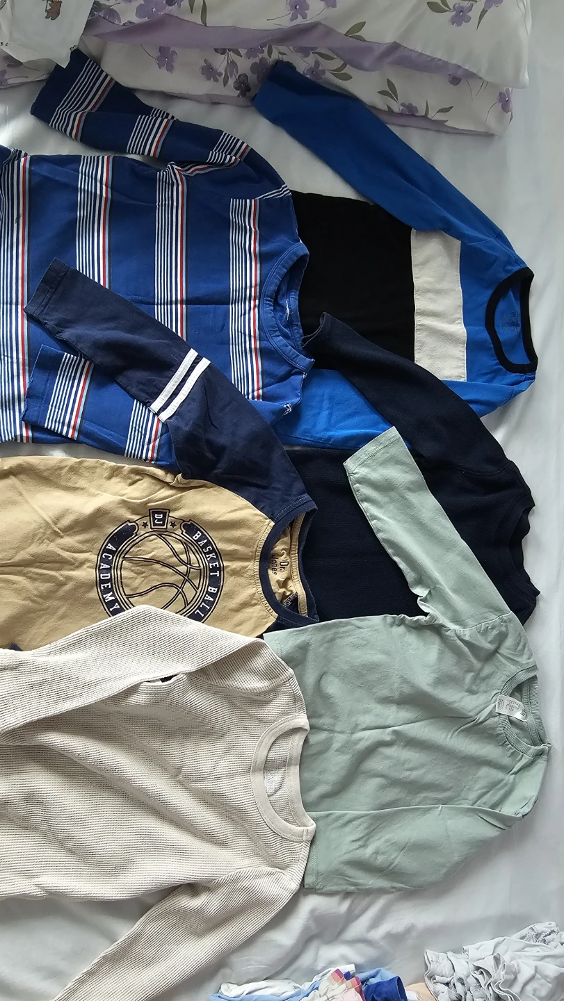 Boys' long-sleeve shirts, 2T - 3T