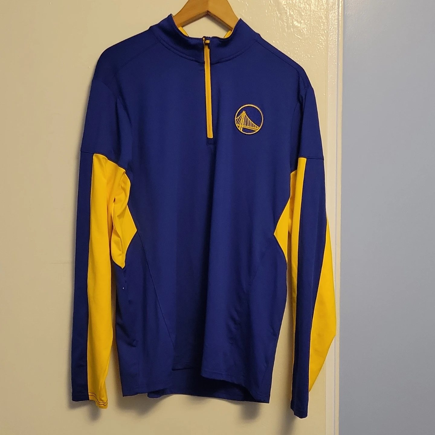 Antigua Golden State Warriors Quarter-Zip Pullover
