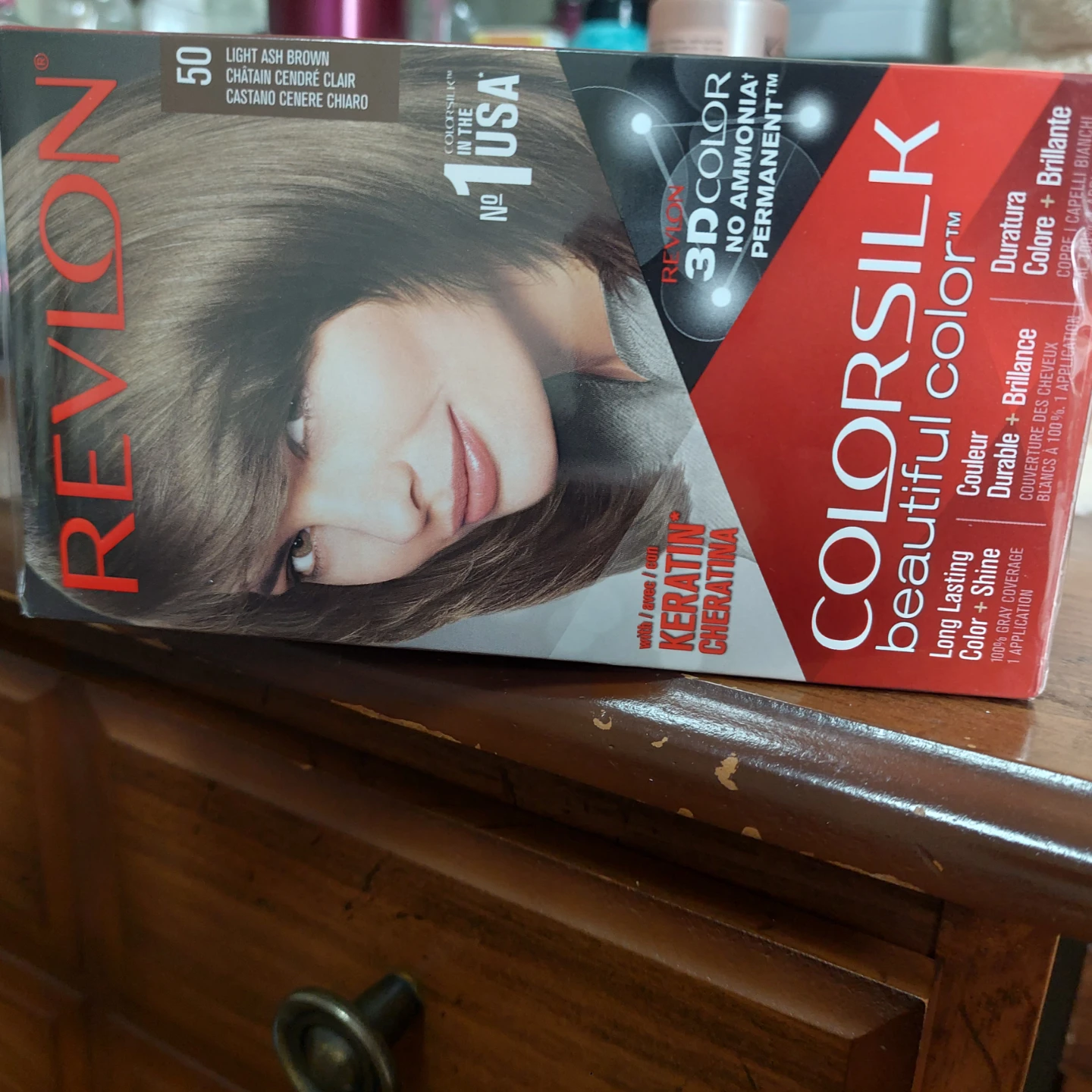 Revlon Colorsilk Beautiful Color - 50 Light Ash Brown Hair Dye - photo 2