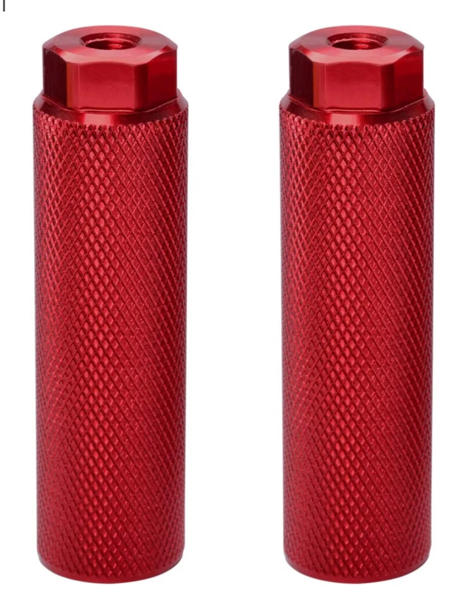 Red Bicycle Axle Pegs - photo 3