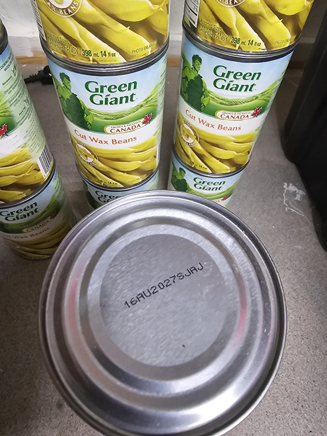 11 Cans of Green Giant Cut Wax Beans