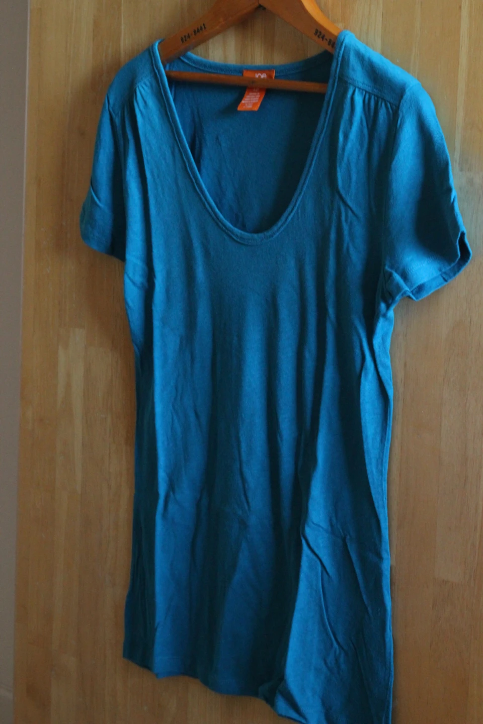 Linen Cotton T-Shirt Top: flattering fit - photo 4