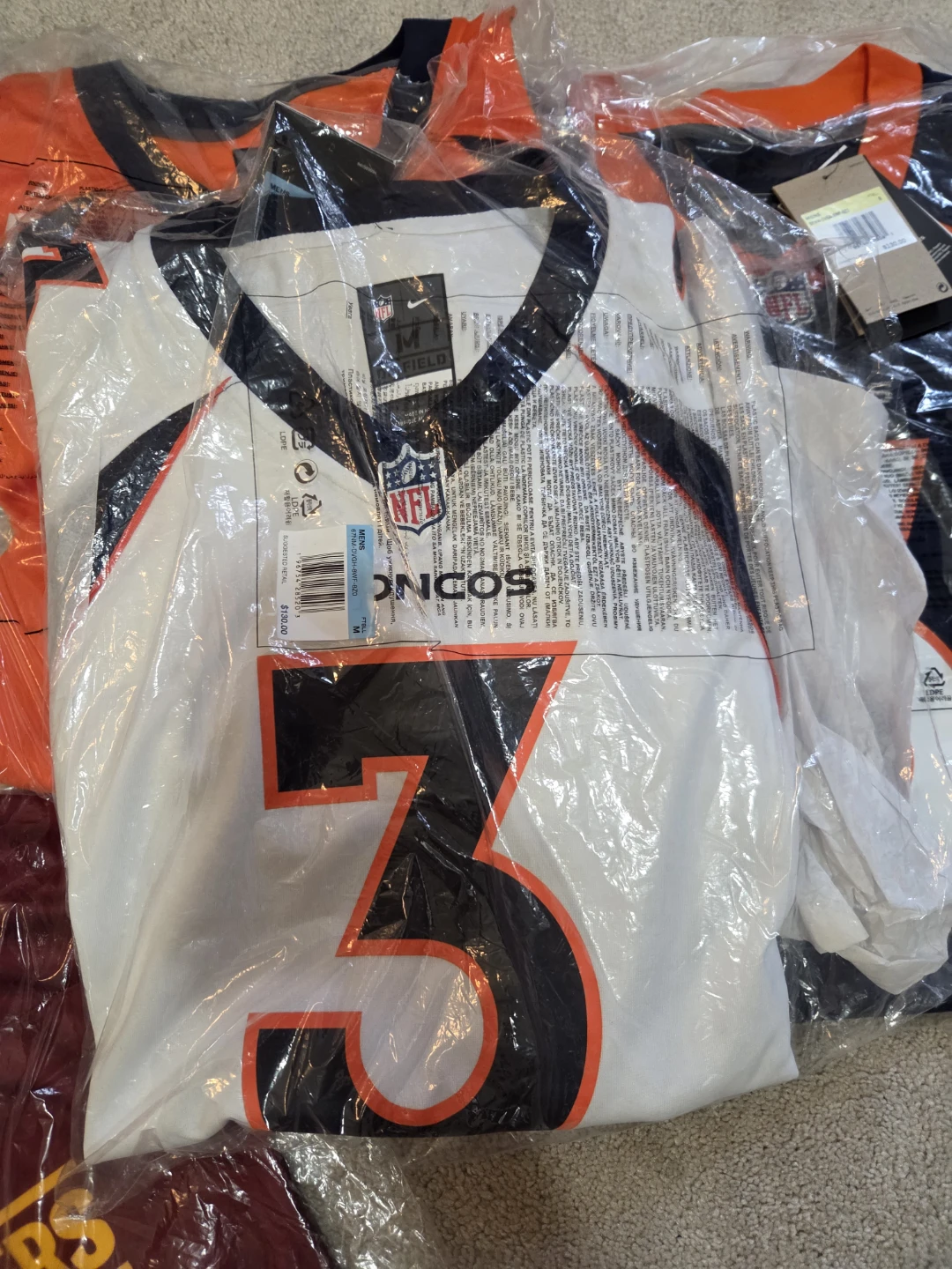 NEW Nike NFL Football jerseys - photo 2