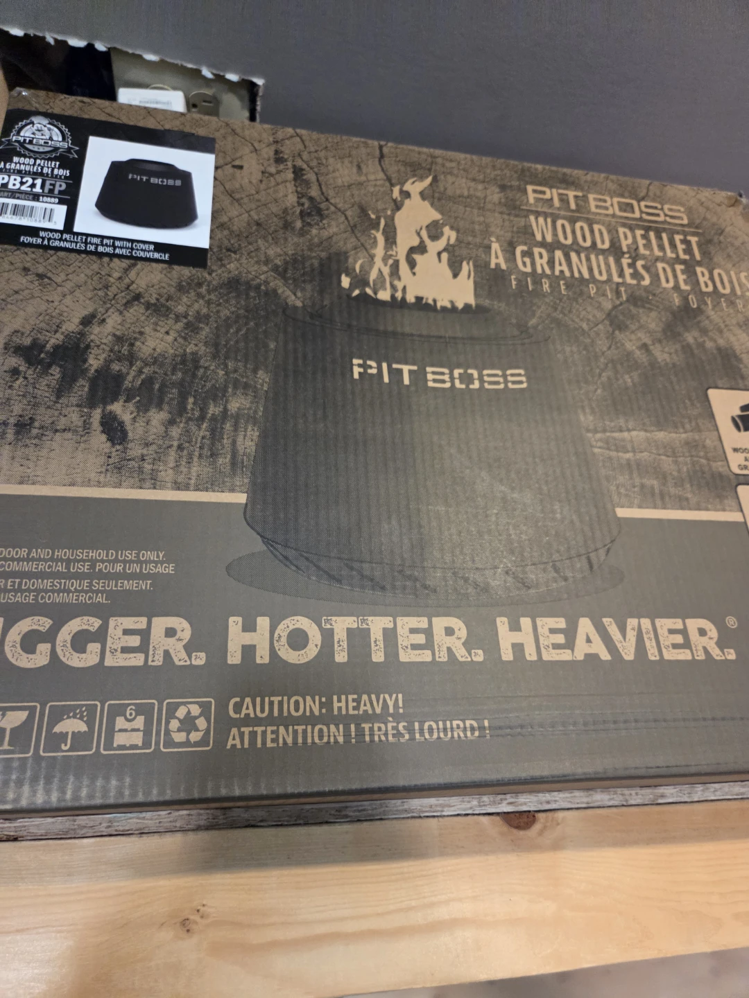 Pit Boss Wood Pellet Fire Pit PB21FP