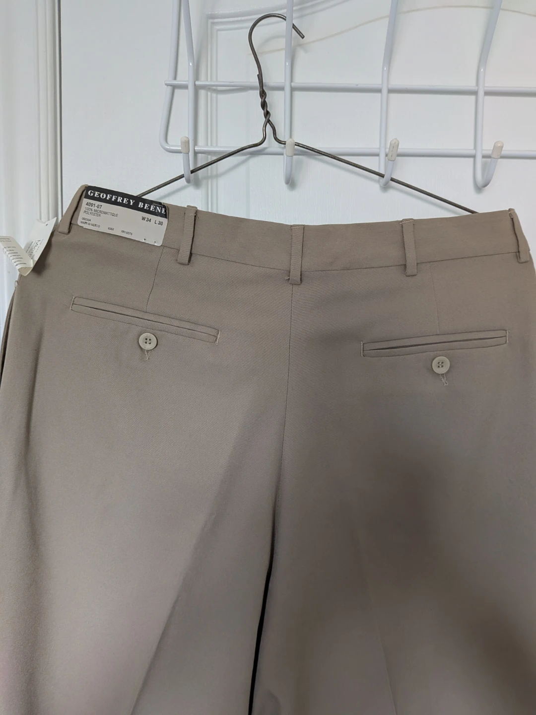 🏈Geoffrey Beene Tan Dress Pants - photo 3