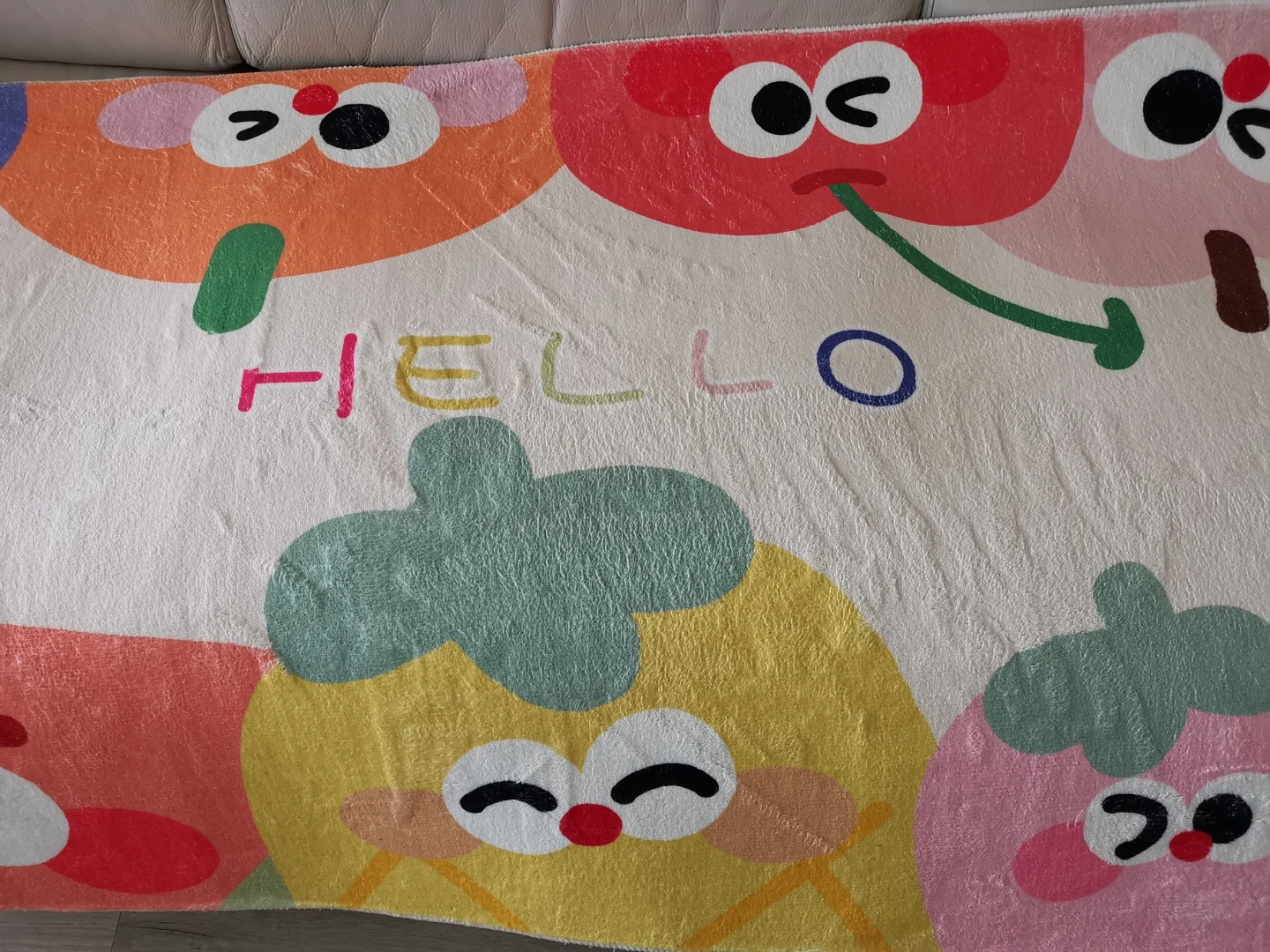 Cartoon Fruit Pattern Carpet - photo 4