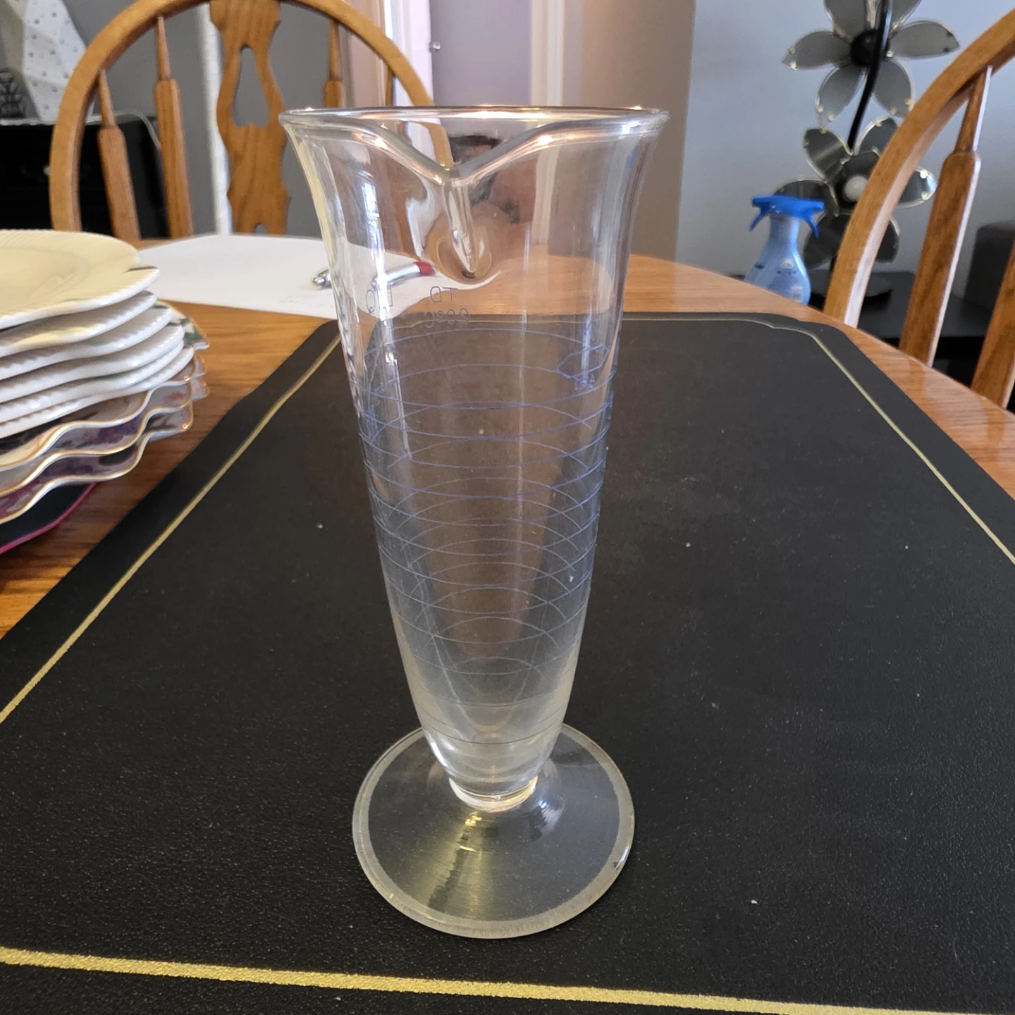 Vintage Apothecary Glass Measure Set - Kimble Conical & Cup Lot - photo 2