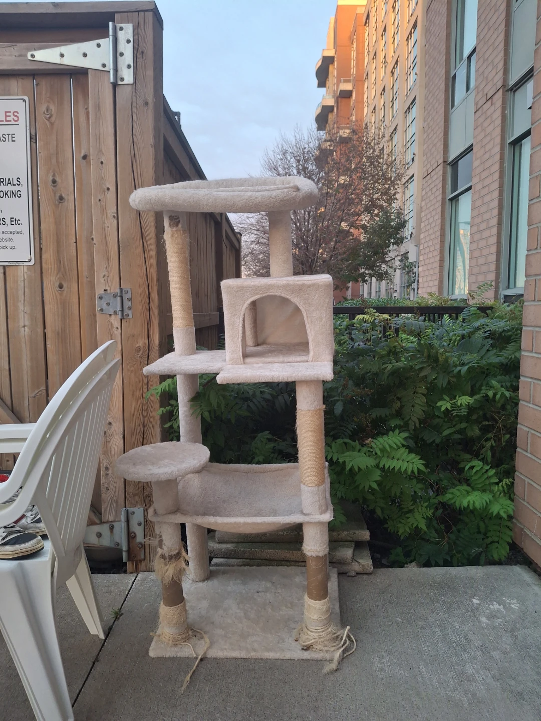 Beige Multi-Level Cat Tree