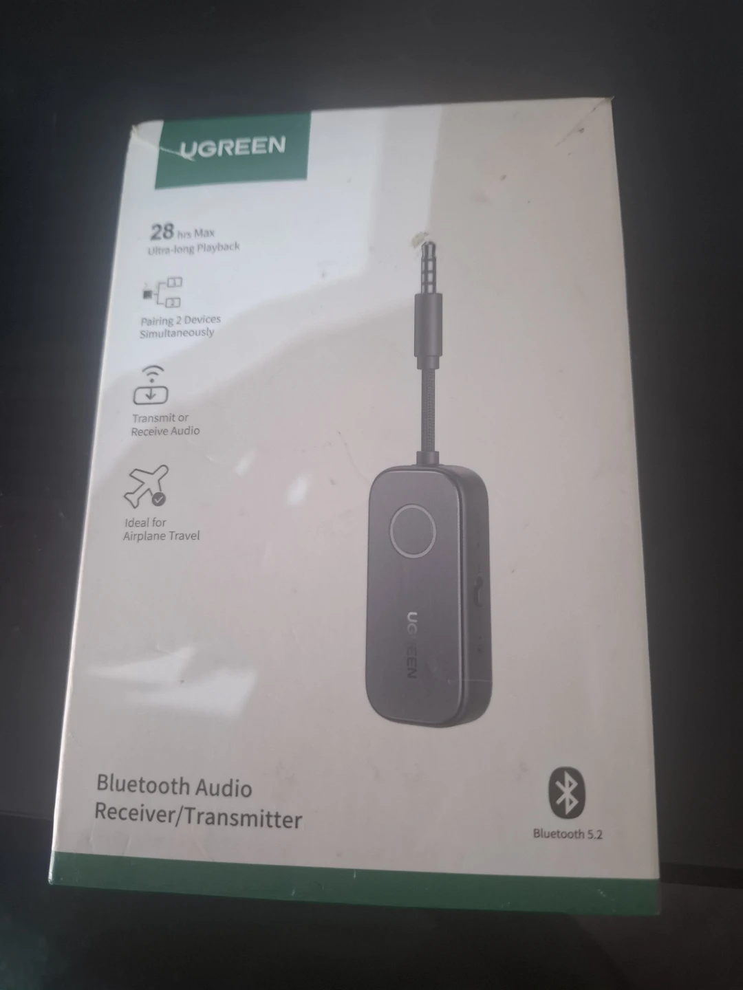 Ugreen Bluetooth 5.2 Audio Receiver/Transmitter