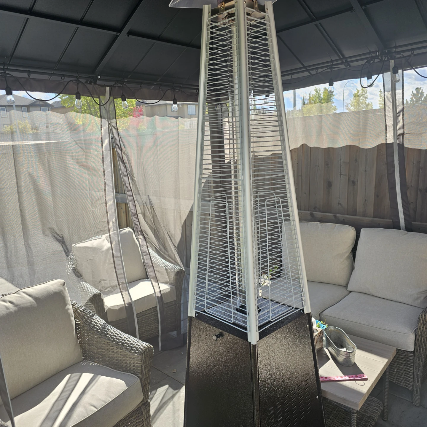 Hampton Bay Outdoor Pyramid Gas Heater