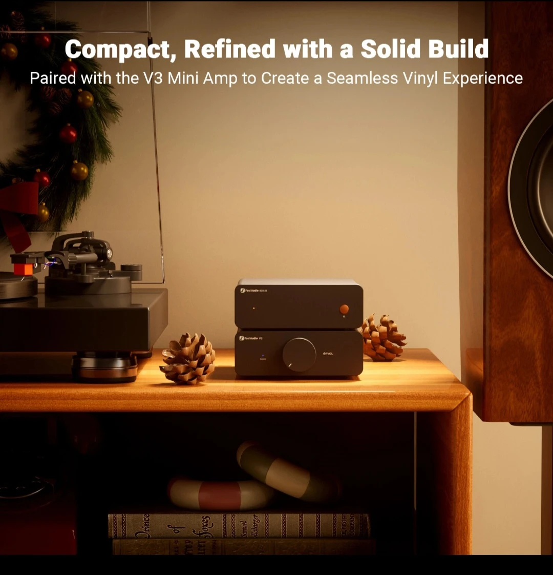 Fosi Audio BOX X5 Phono Preamp - photo 4