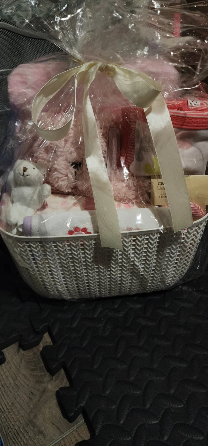 Baby Girl Gift Basket with Carter's Clothing