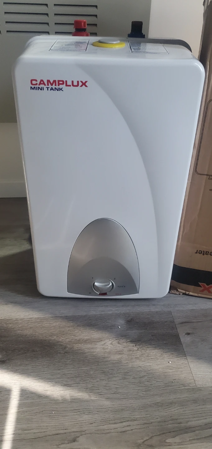 Camplux Mini Tank Electric Water Heater - photo 2