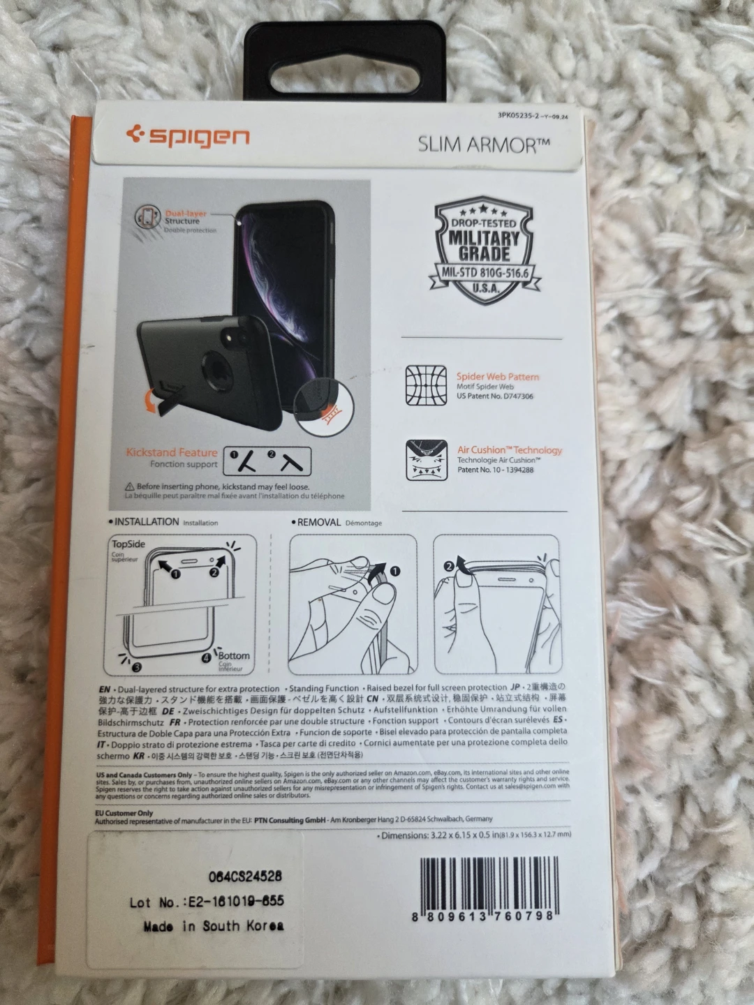 Spigen Slim Armor Case for iPhone XR