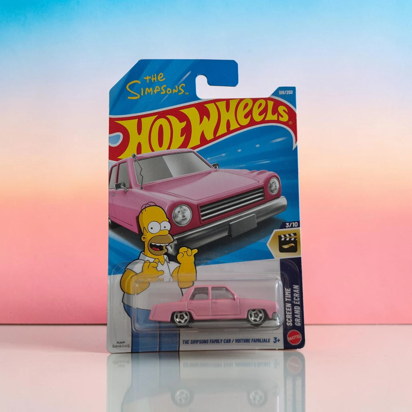 🏈Hot Wheels The Simpsons Family Car