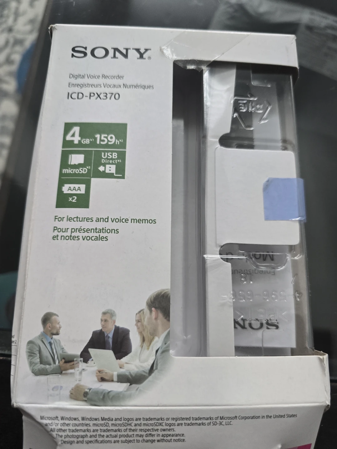 One time used Sony ICD-PX370 Digital Voice Recorder - photo 5