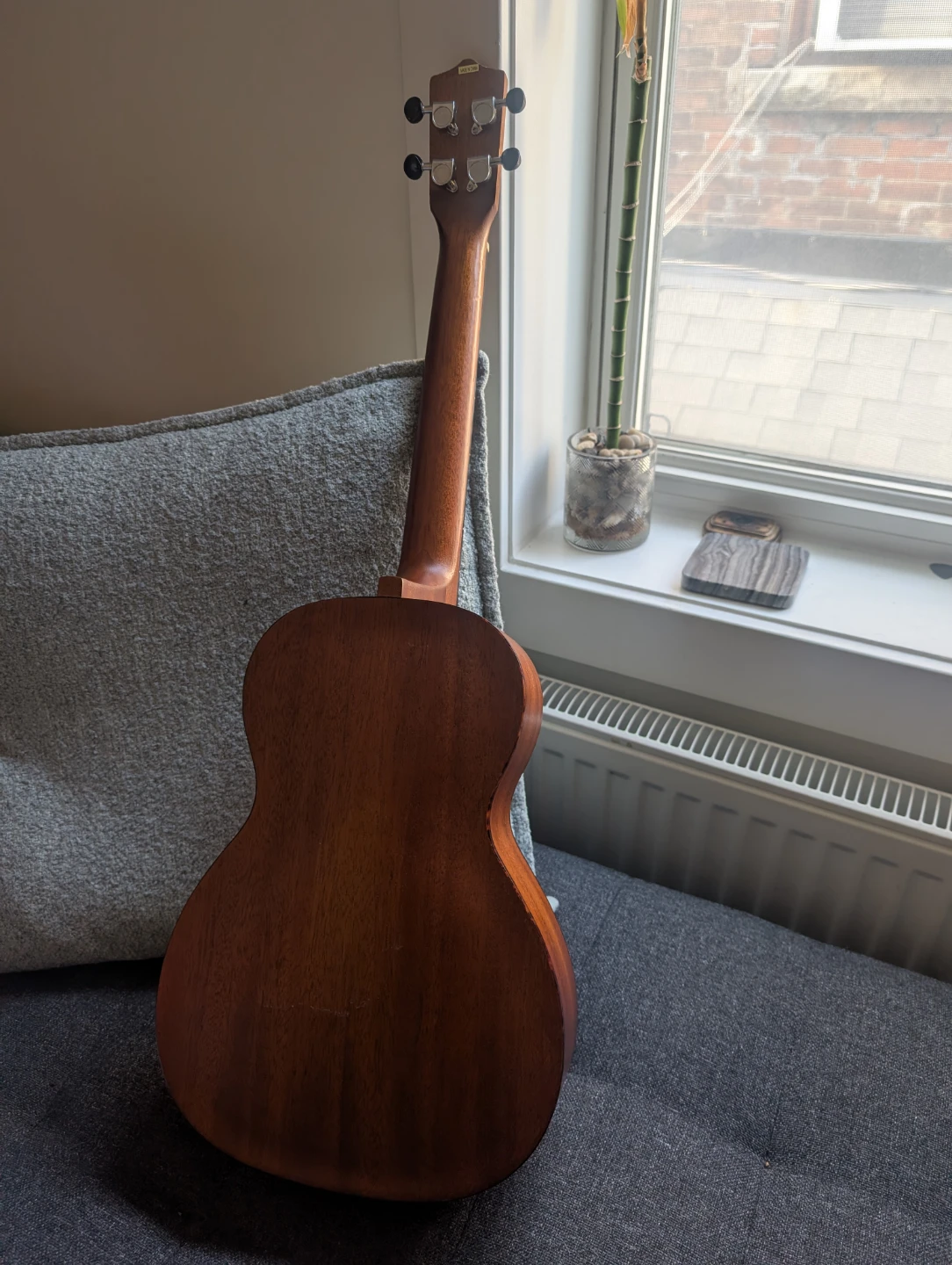 Baritone ukulele & case - photo 2