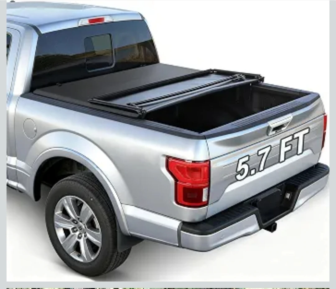 Soft Tri-Fold Tonneau Cover for Dodge Ram 1500 (no hardware)