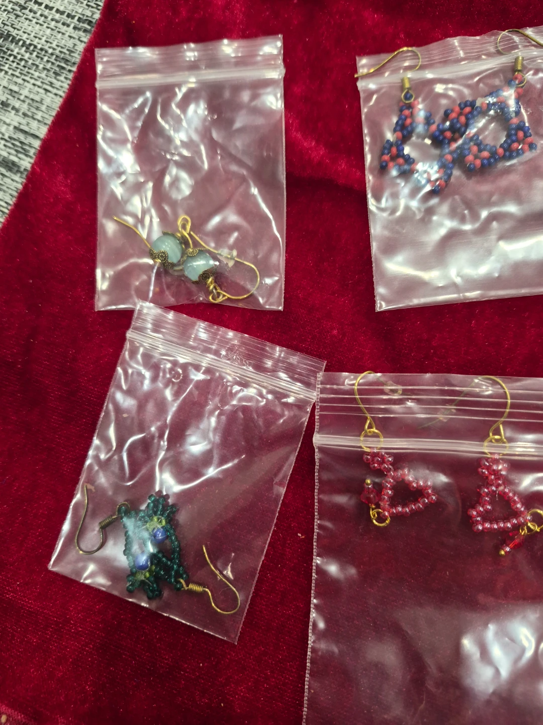 Assorted Beaded Hook Earrings