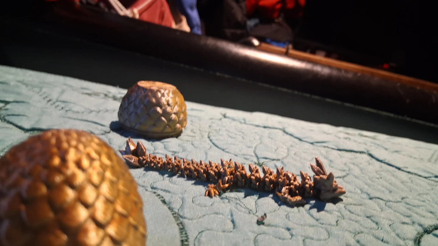 3D Printed Dragon and Egg Set - photo 4