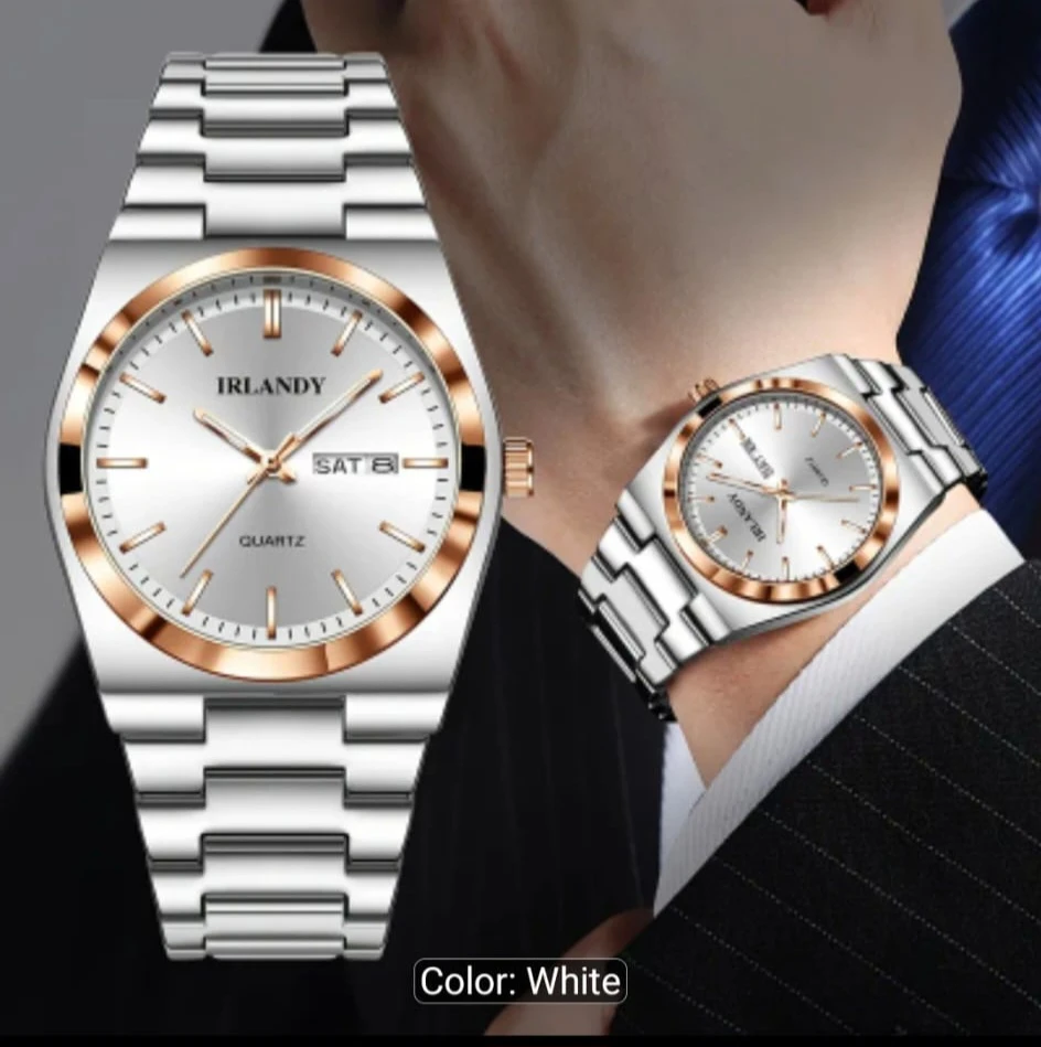 Irlandy Quartz Watch with Adjustment Tool 🏈