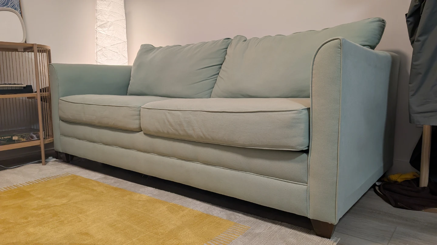 Light Green Sofa Bed (Mattress Included) - photo 2