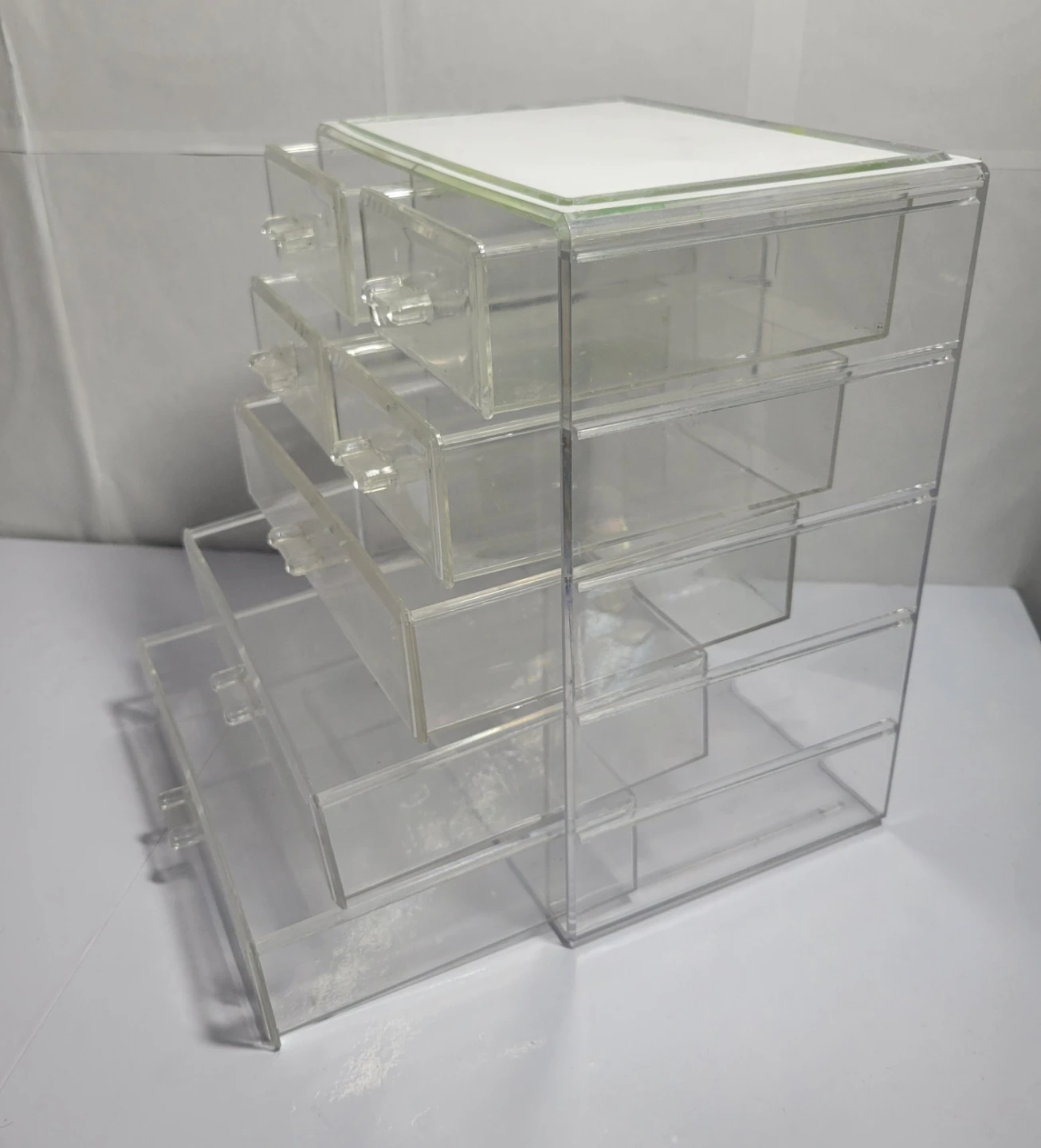 Clear Acrylic Organizer with Drawers - photo 2