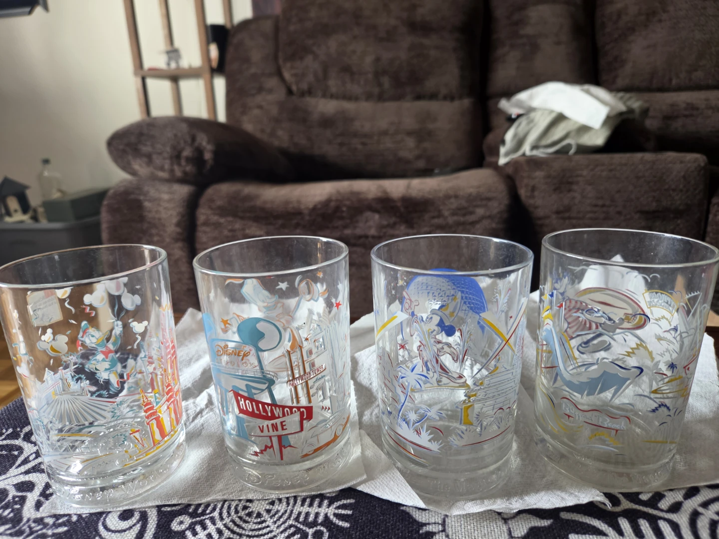 Set of 4 McDonald's Walt Disney World 25th Anniversary Glasses - photo 4