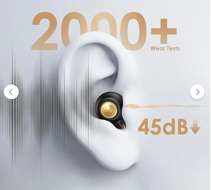 NEW Quiet 2 Ear Plugs with Keychain case - photo 3