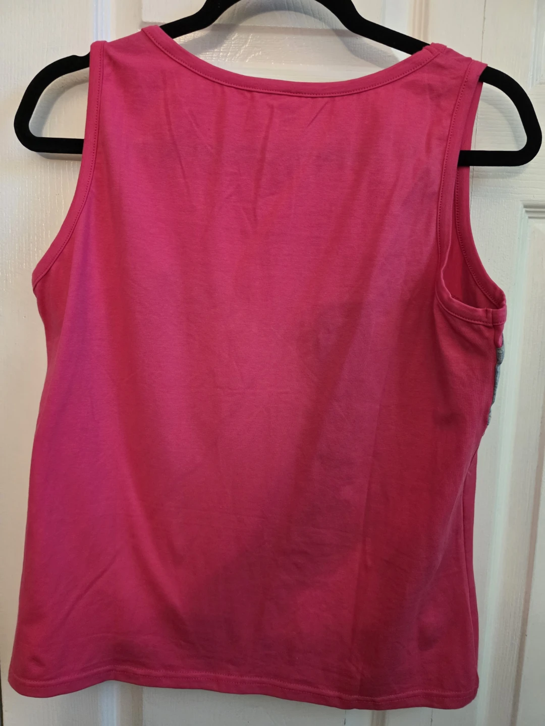 Salt Life Pink Tank Top with Denim Detail - photo 2