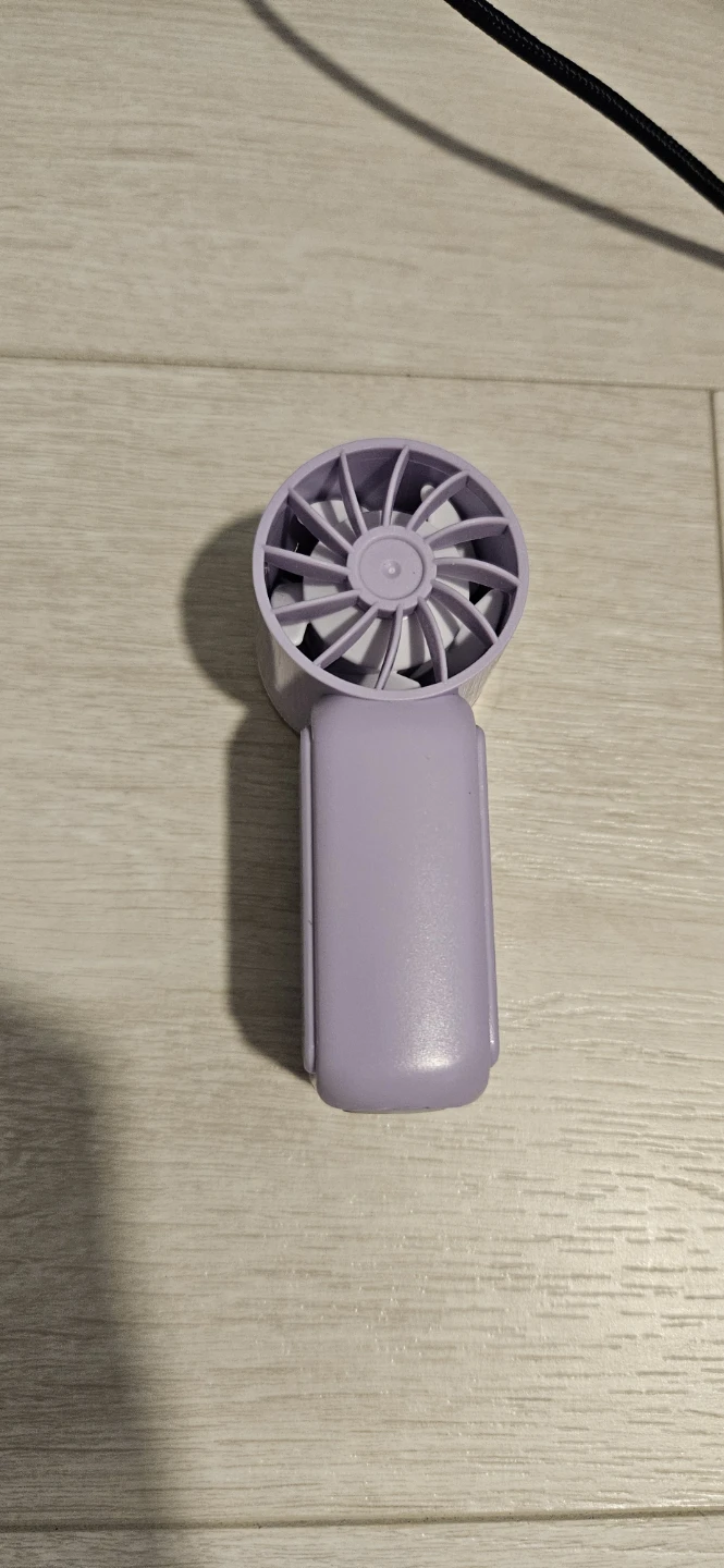 MINI High Speed Handheld Fan X688 Purple - photo 2
