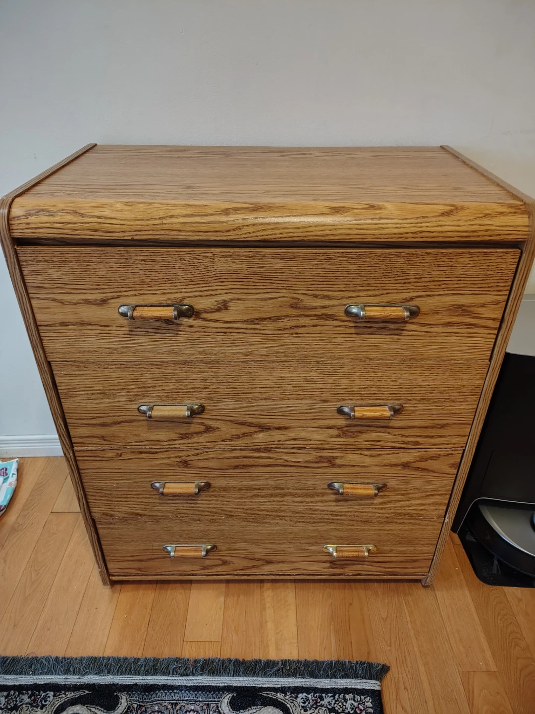 Oak Four-Drawer Dresser - photo 2