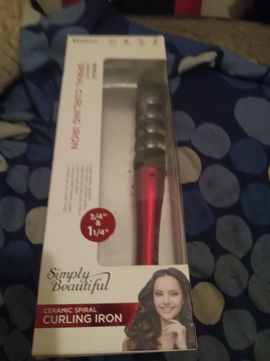 Vivitar Ceramic Spiral Curling Iron - photo 2