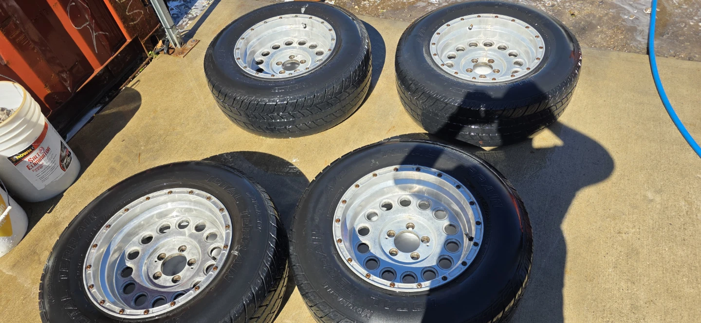 Motomaster Total Terrain Tires and Rims
