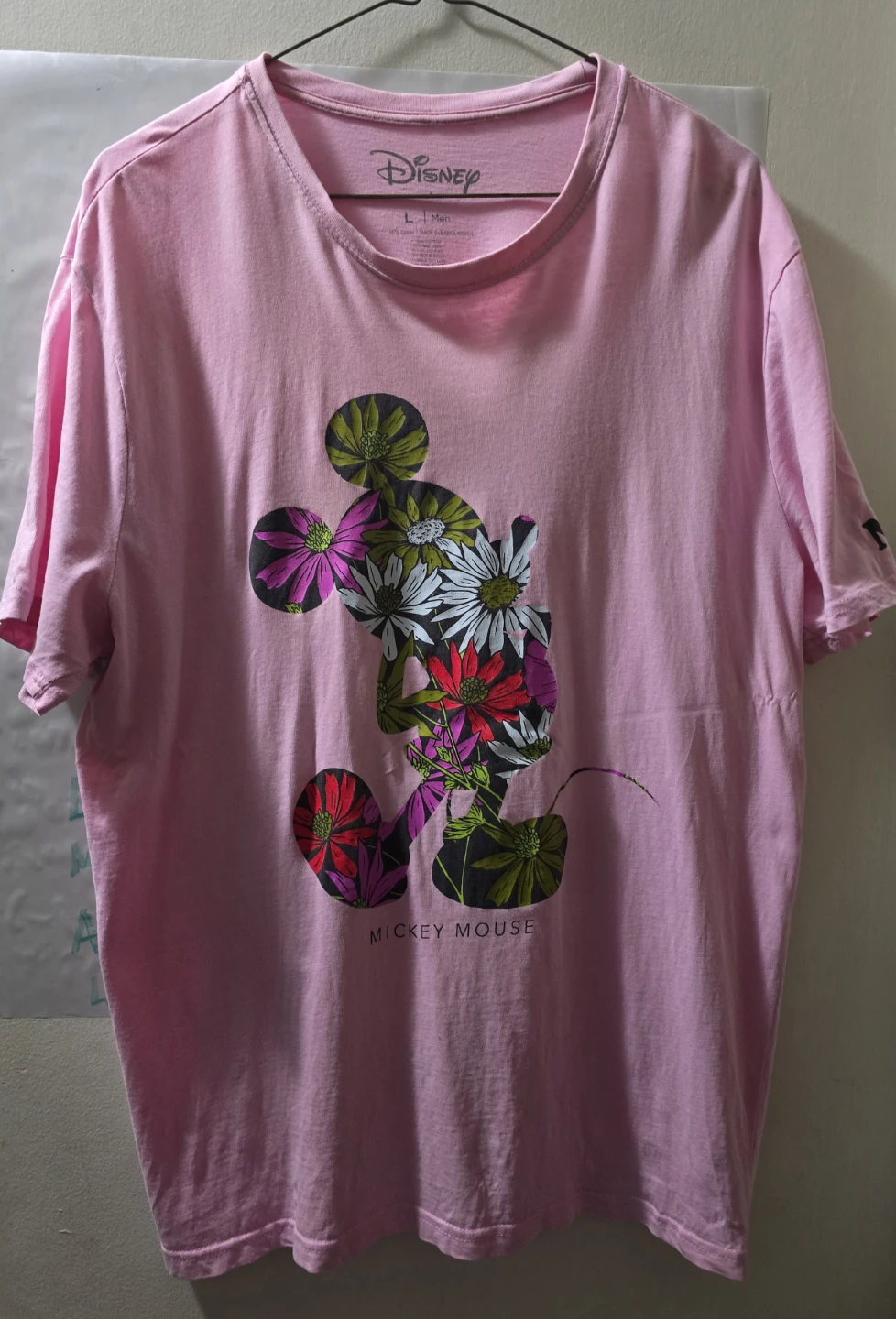 Disney Floral Mickey Mouse T-Shirt - size L - photo 3