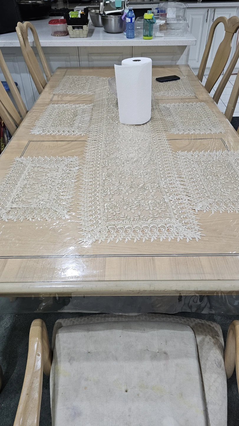 Wooden Dining Table and Chairs Set - photo 5