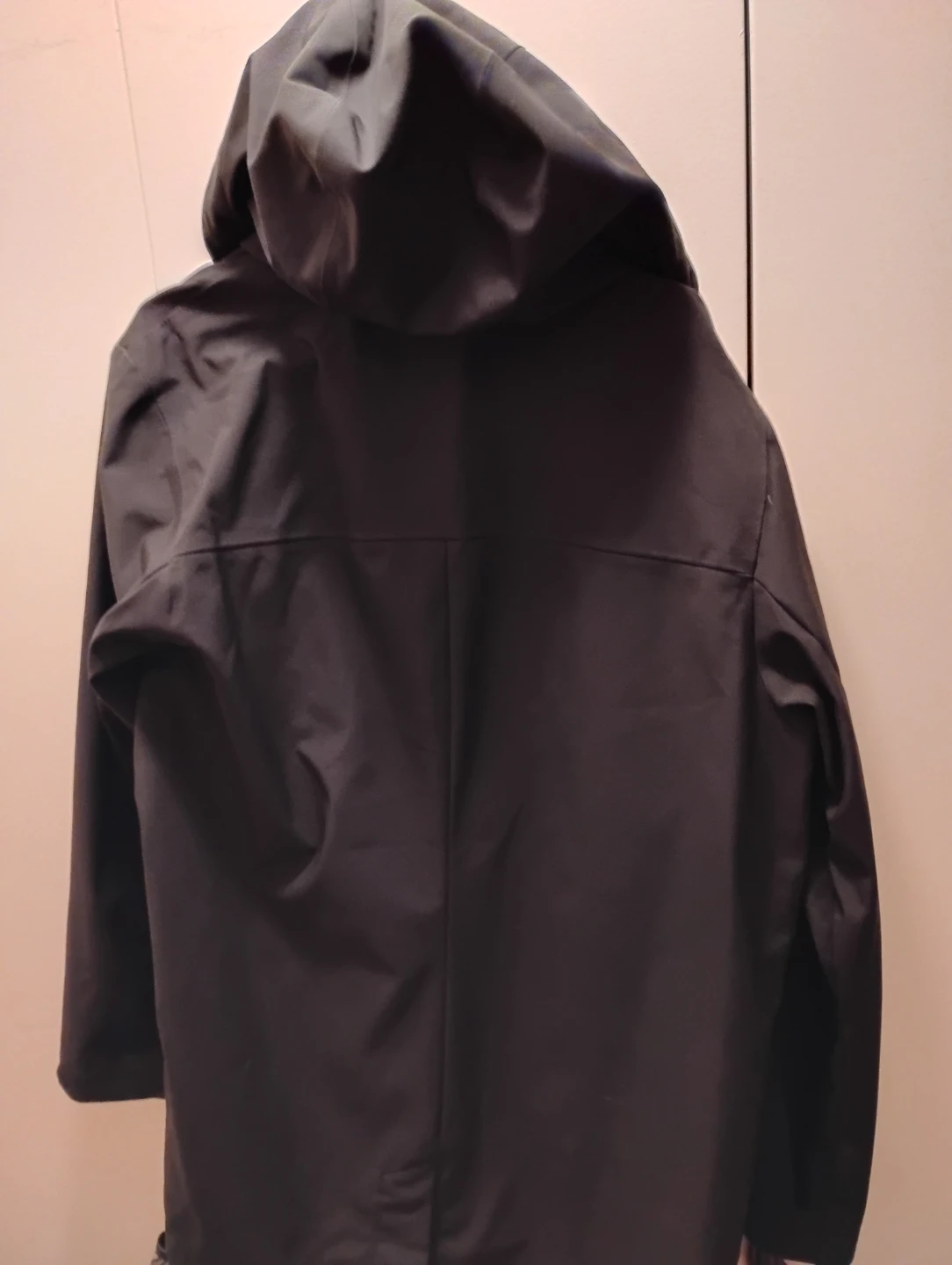 Lululemon Black Hooded Rain Jacket