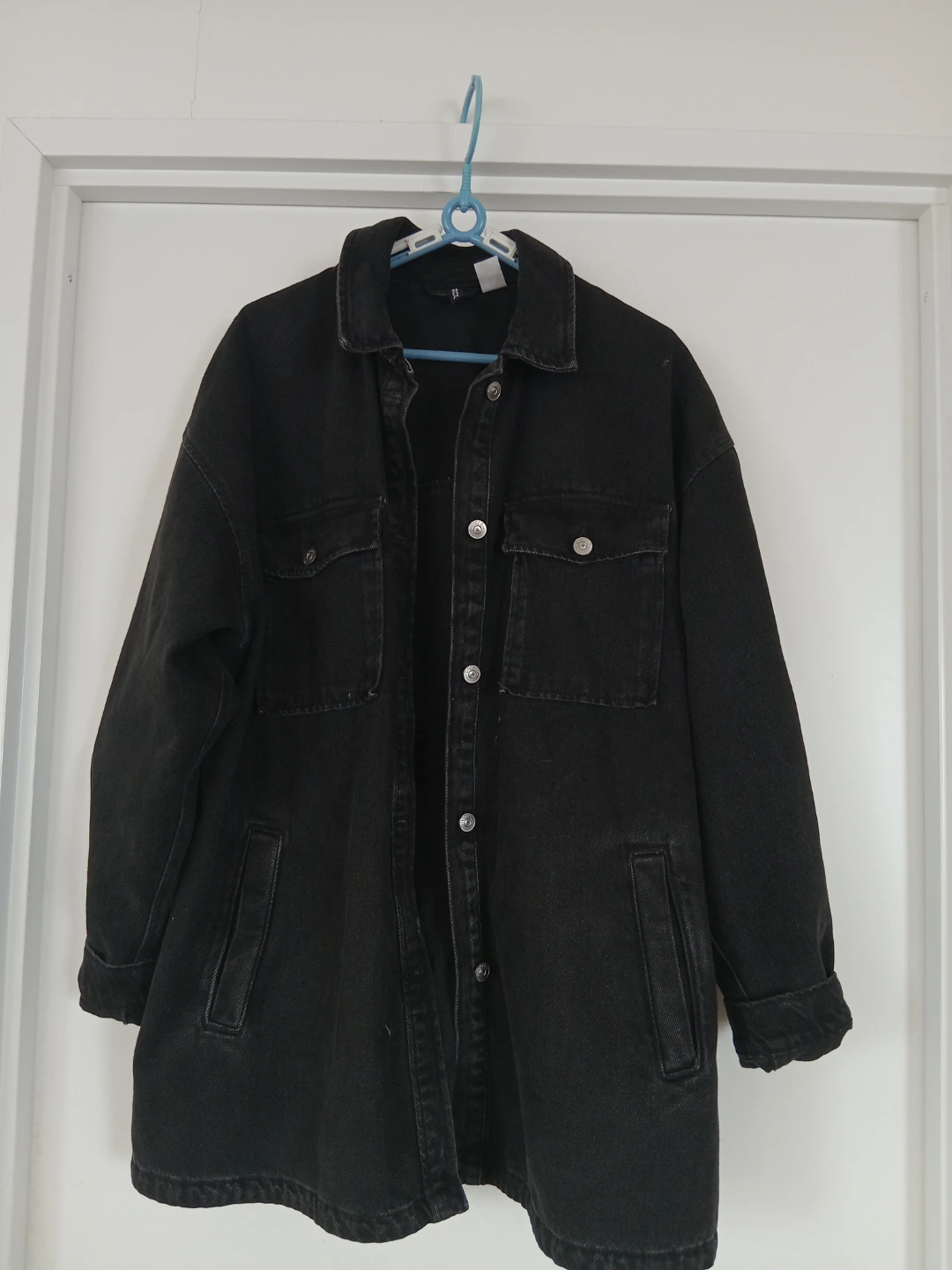 H&M Divided Black Denim Jacket