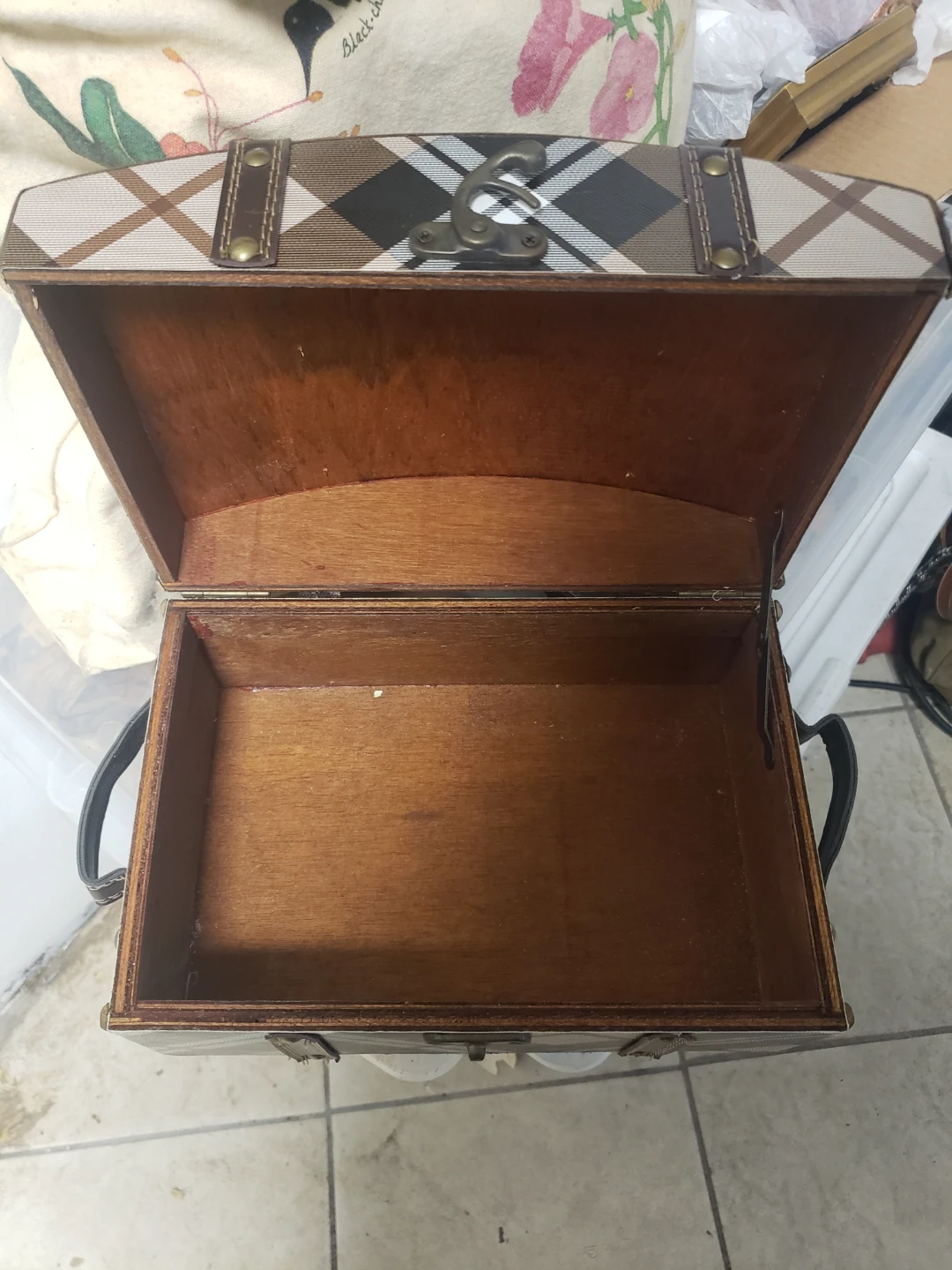 Plaid Decorative wooden box - photo 5