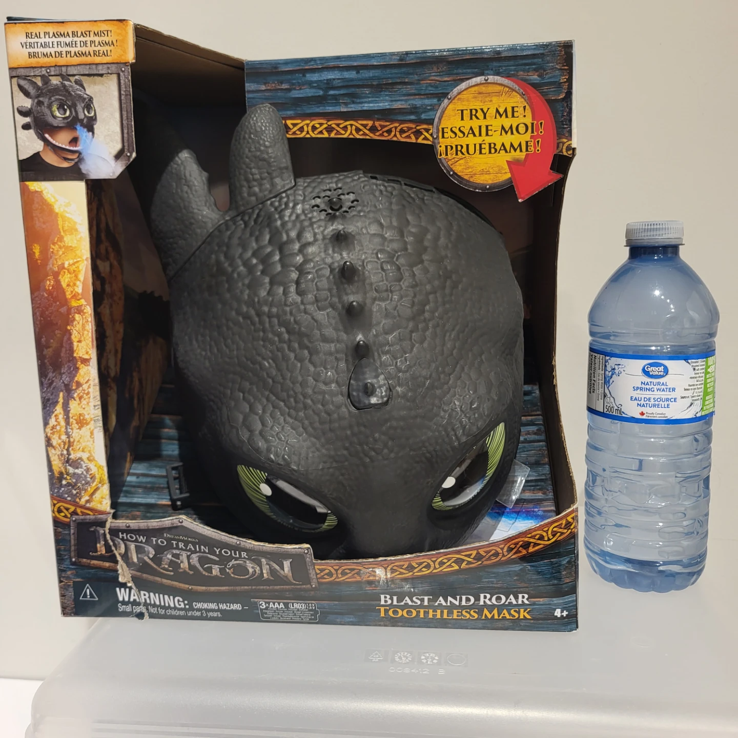 How to Train Your Dragon Blast and Roar Toothless Mask - photo 4