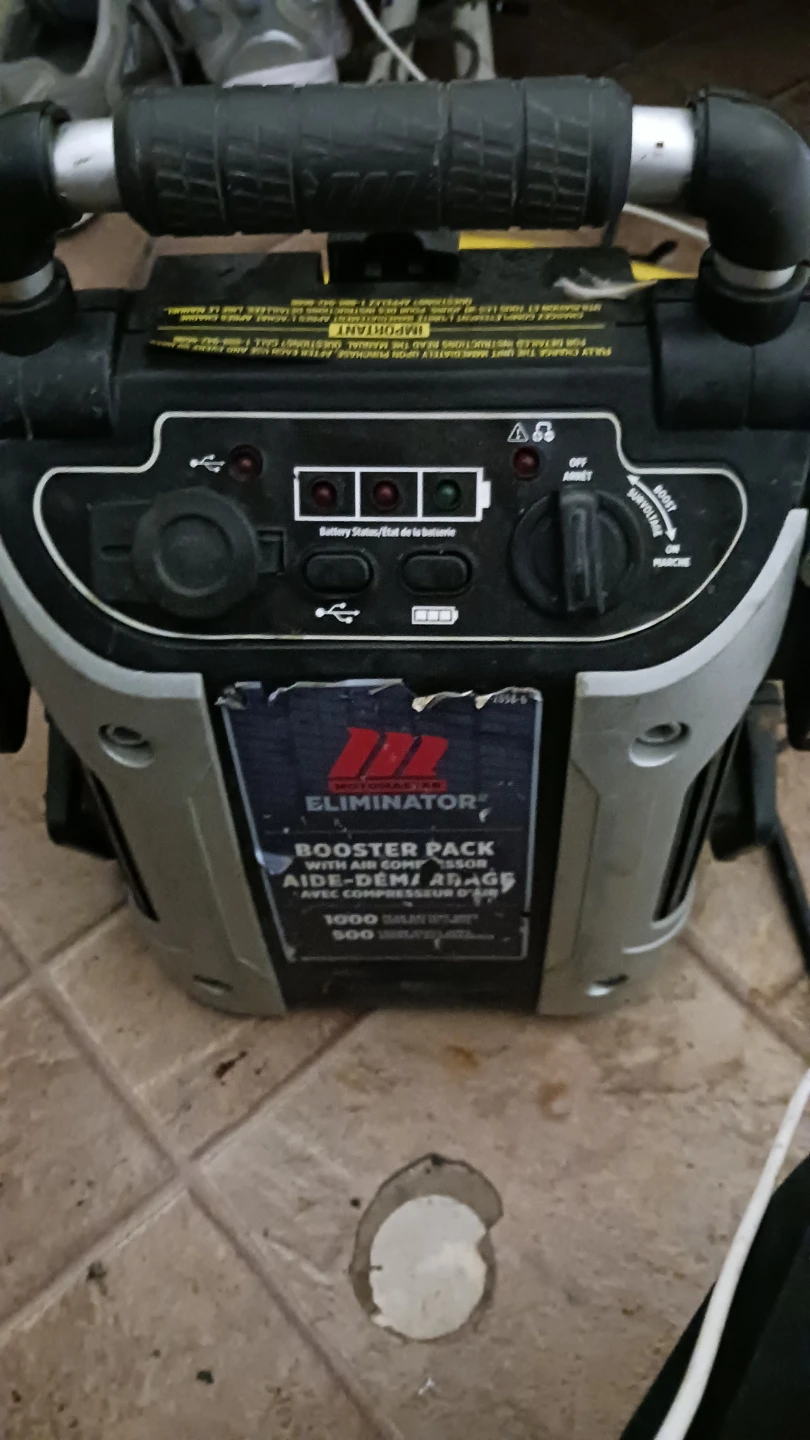 Eliminator Booster Pack with Air Compressor