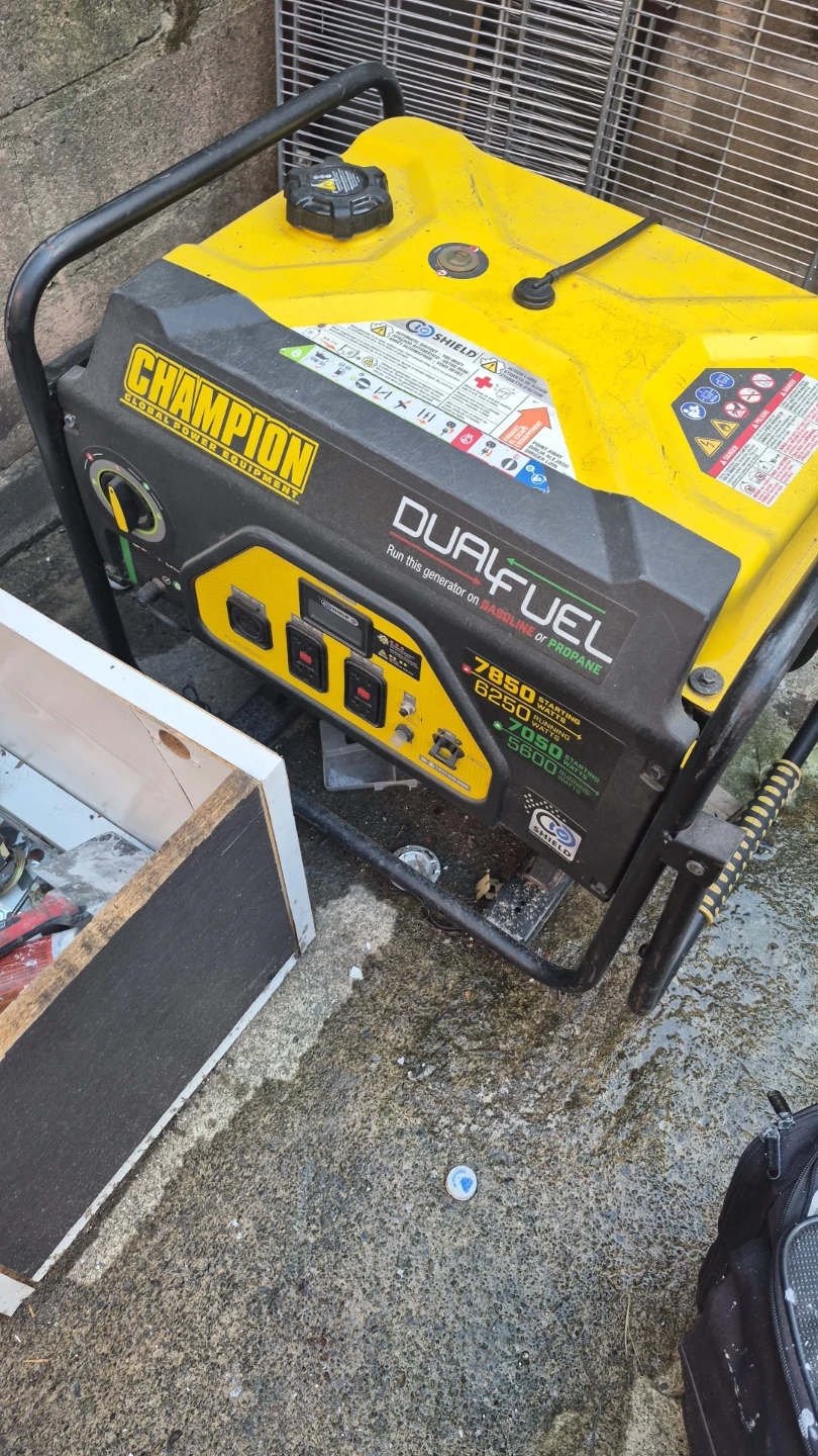 Champion Dual Fuel Portable Generator
