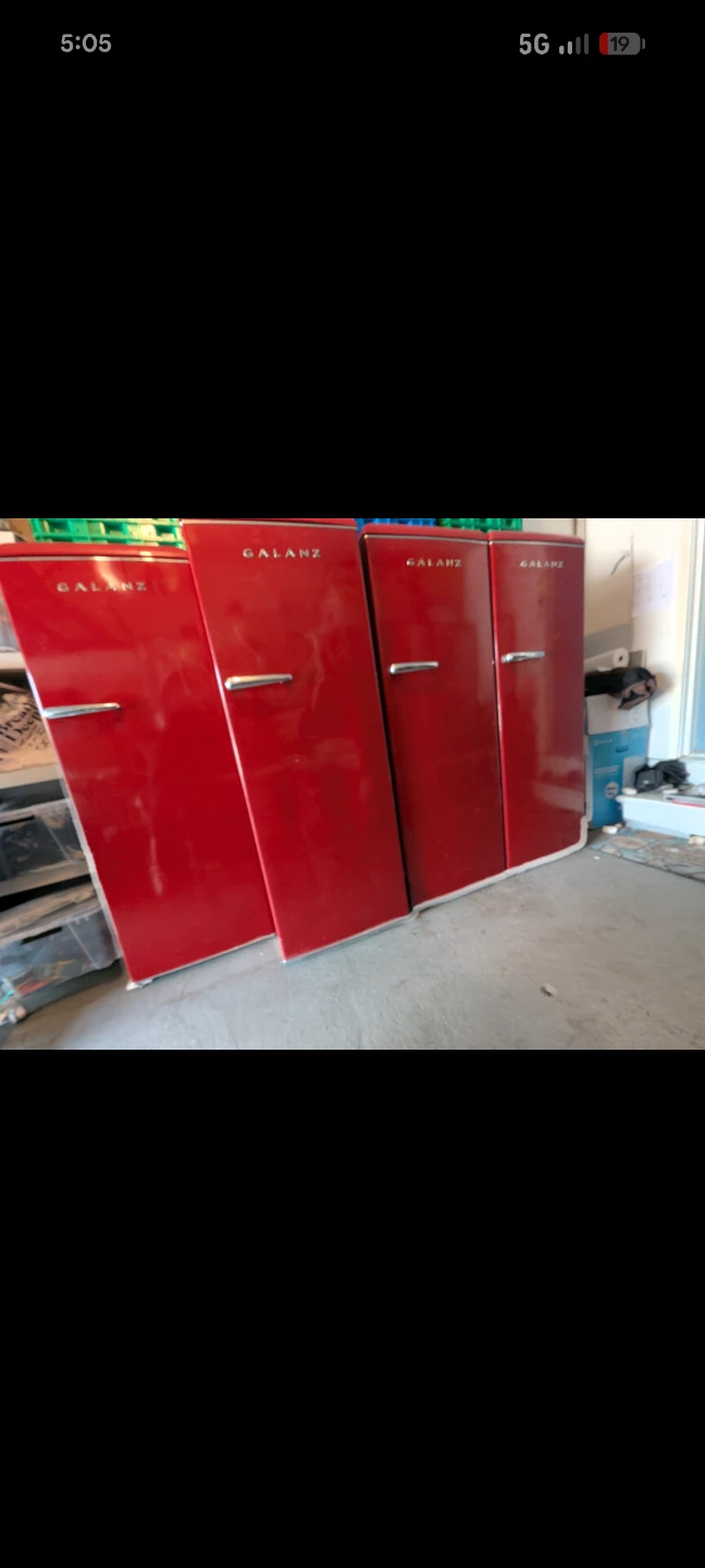 Retro Convertible Upright Refrigerator/Freezer - photo 2