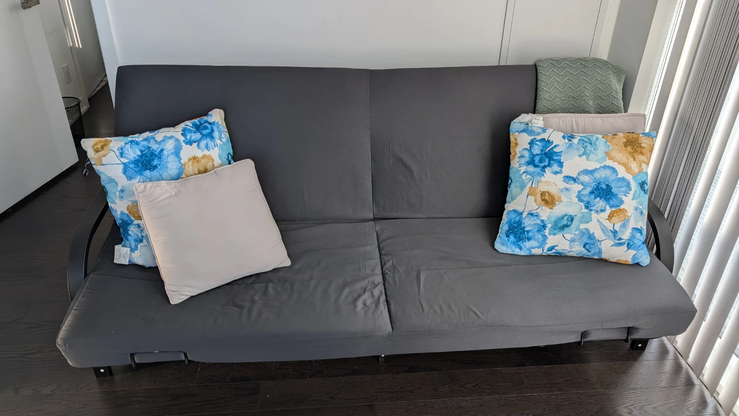 Grey Futon Sofa Bed