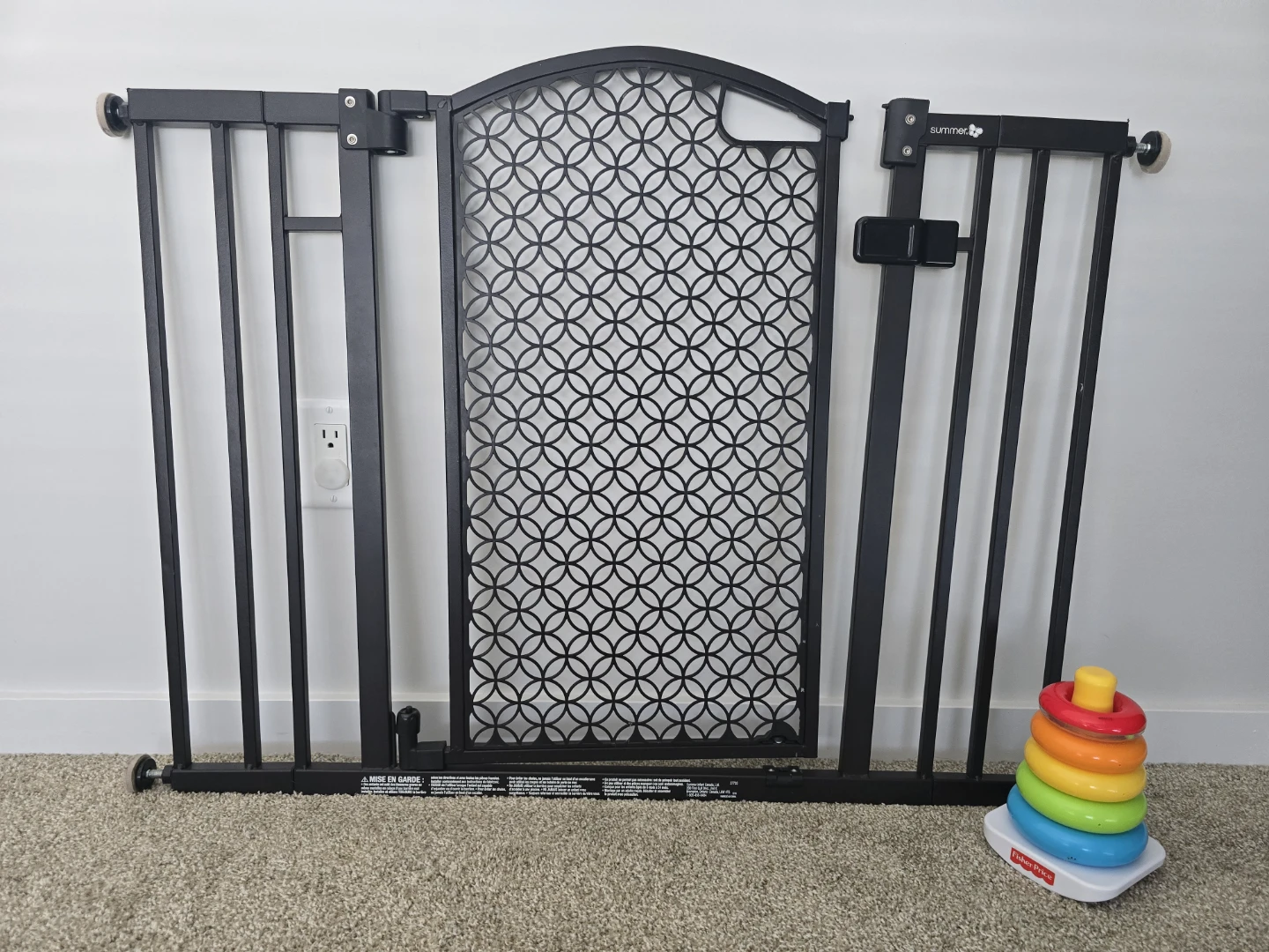 Summer Infant Decorative Bolt Pressure Mount Baby Gate